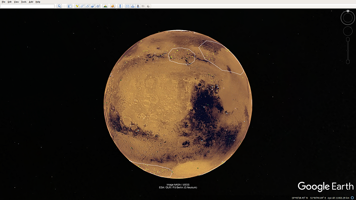 The Equator of Mars (click for larger image)