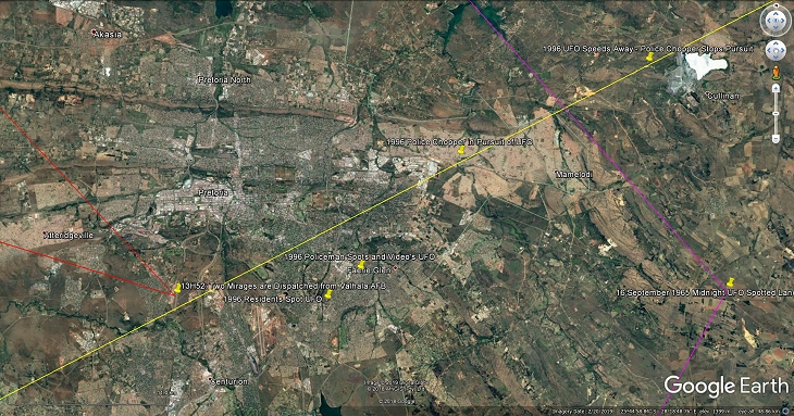 A close-up look at the location of this incident - Source: Google Earth