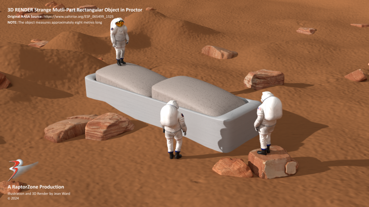 A 3D illustration/artists impression of the anomalies (click for larger image)