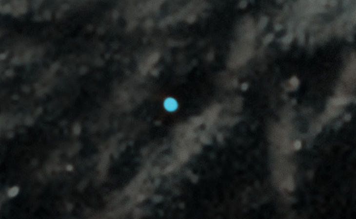 Bright Blue Object Captured on Mars