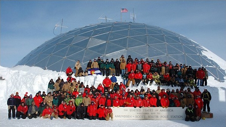 Amundsen-Scott South Pole Station dome