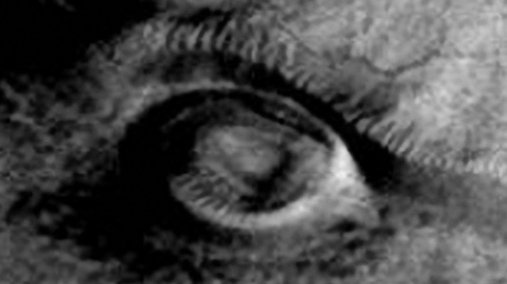 The 'Eye of Horus' - Zoomed in