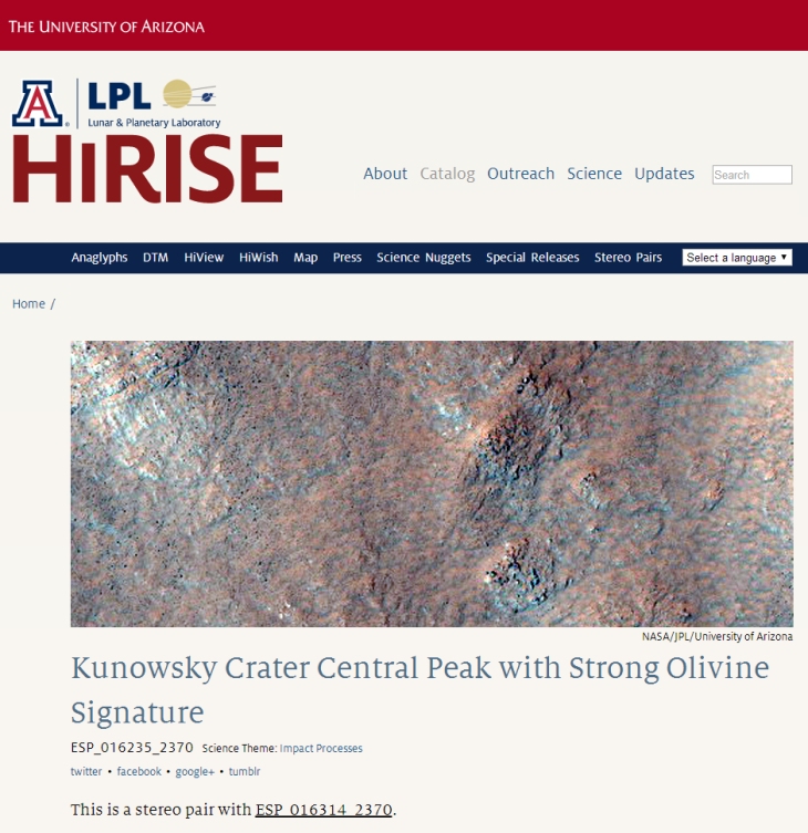 Kunowsky Crater