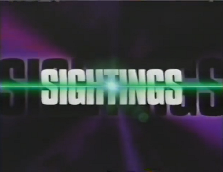 Sightings Logo - Source: YouTube