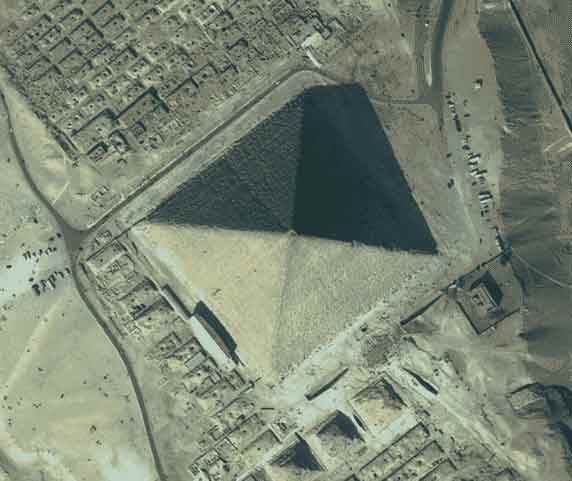 The Great Pyramid of Giza: Egypt (click for larger image)