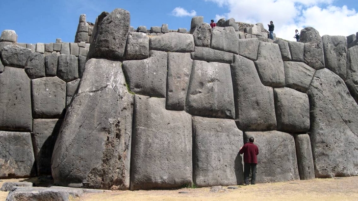 The irregular megaliths in Cusco, Peru