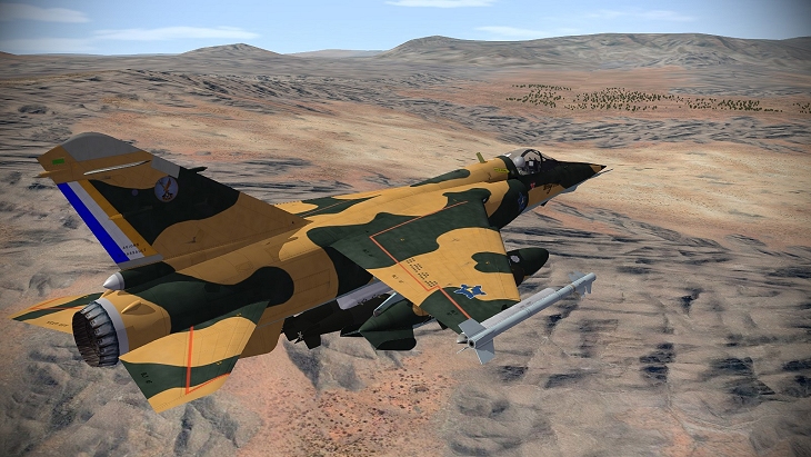 South African Mirage Jet Fighter engaged in the Border War - Source: steemitimages.com